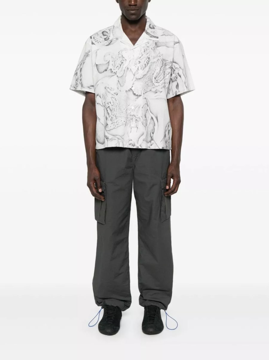 Brain dead Pantaloni Cargo, view 4