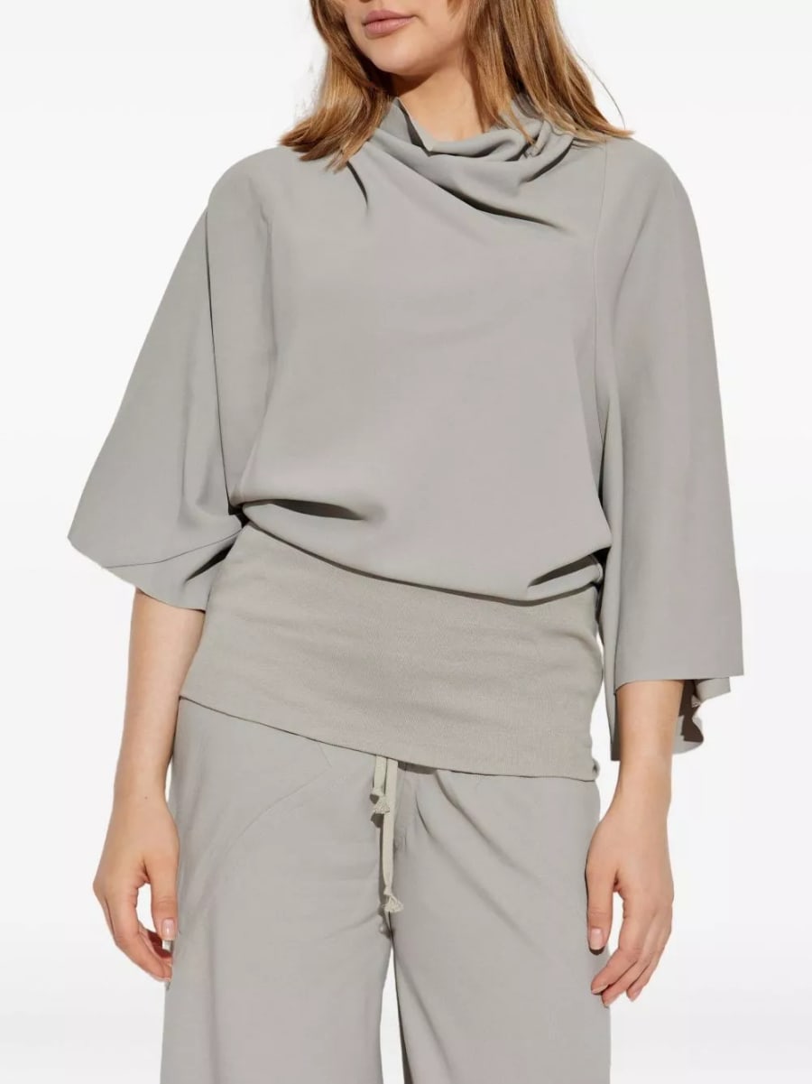Rick Owens Maglione a collo alto Cylinder, view 5