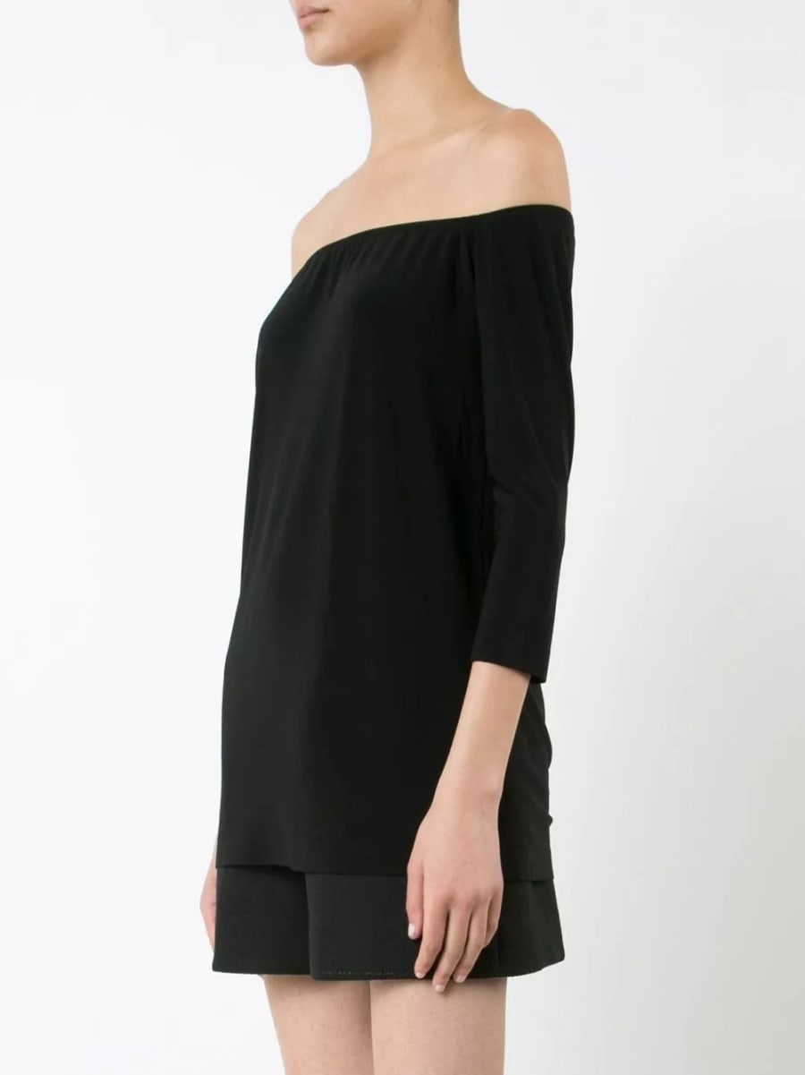 Norma kamali Top in jersey, view 3