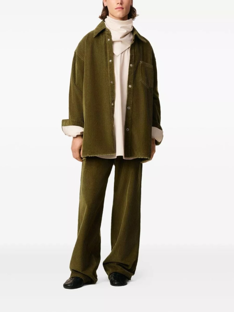 AMI Paris Camicia overshirt in cotone, view 2