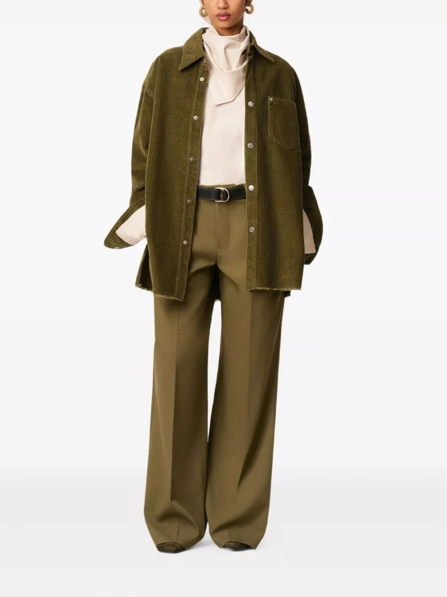 AMI Paris Camicia overshirt in cotone, view 4