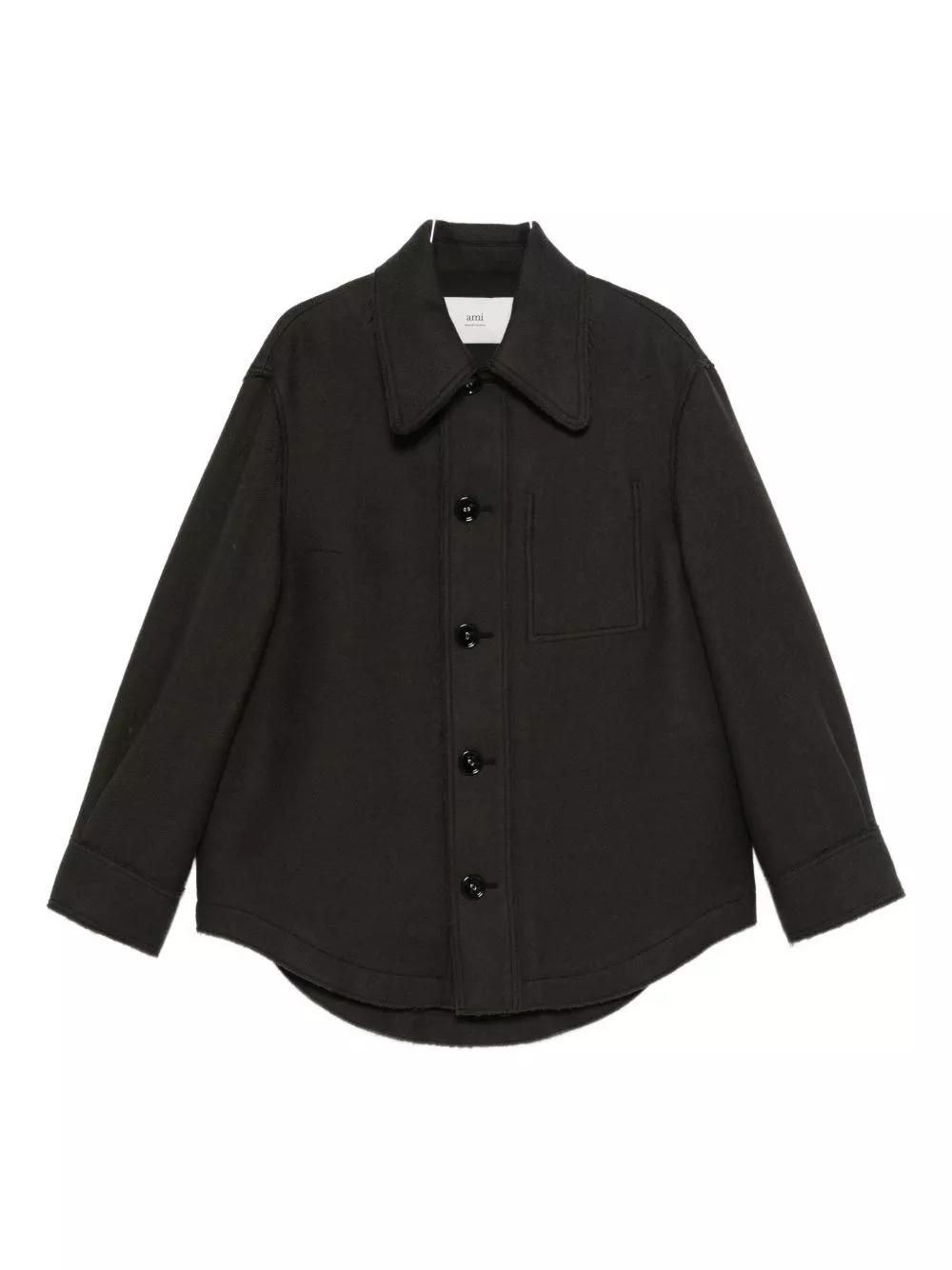 AMI Paris Giacca camicia in lana