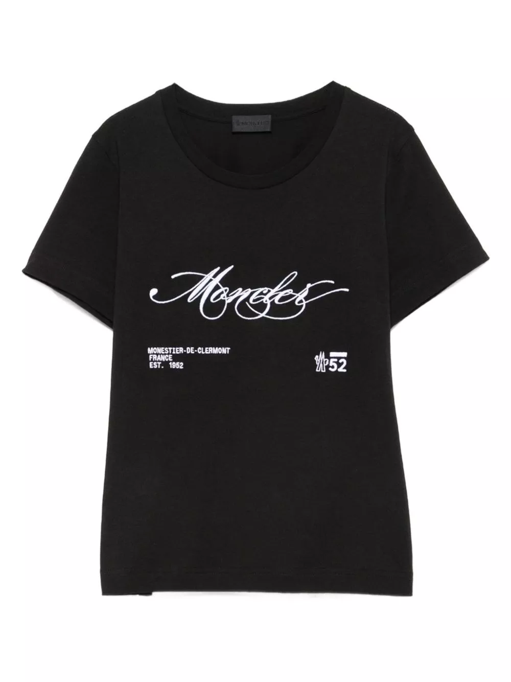 Moncler T-shirt in cotone con logo