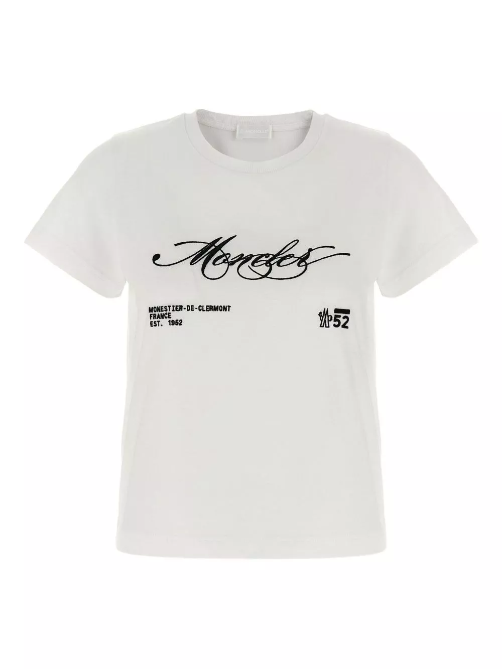 Moncler T-shirt in cotone con logo