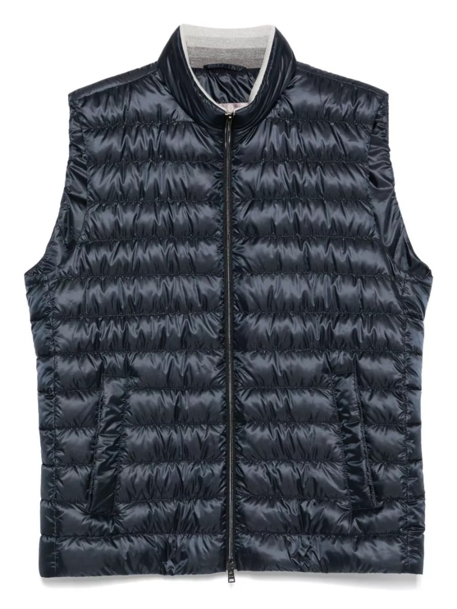 Herno Gilet in nylon imbottito