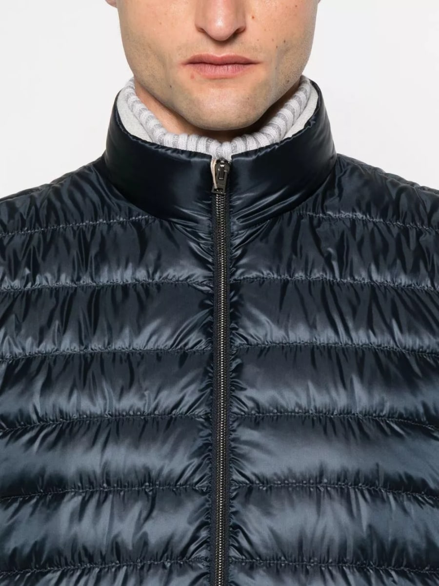 Herno Gilet in nylon imbottito, view 2