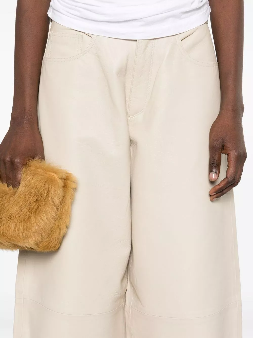 Haikure Pantaloni in pelle Bethany, view 2