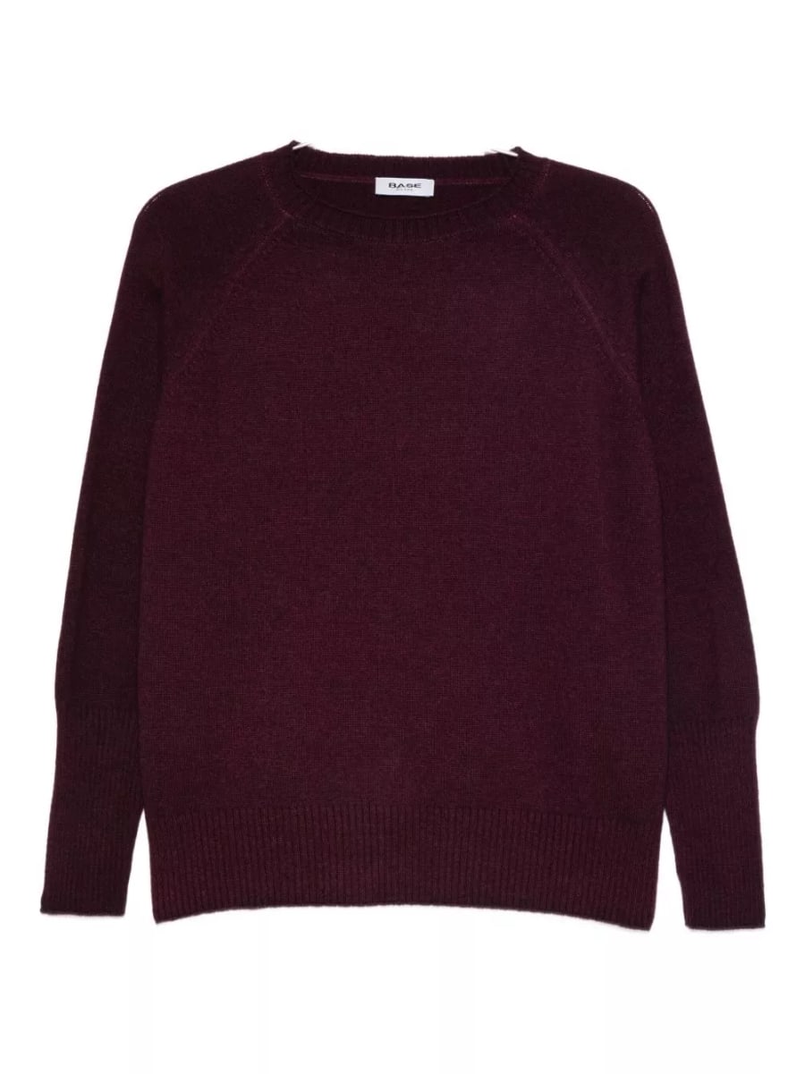 Base Maglione in lana a girocollo