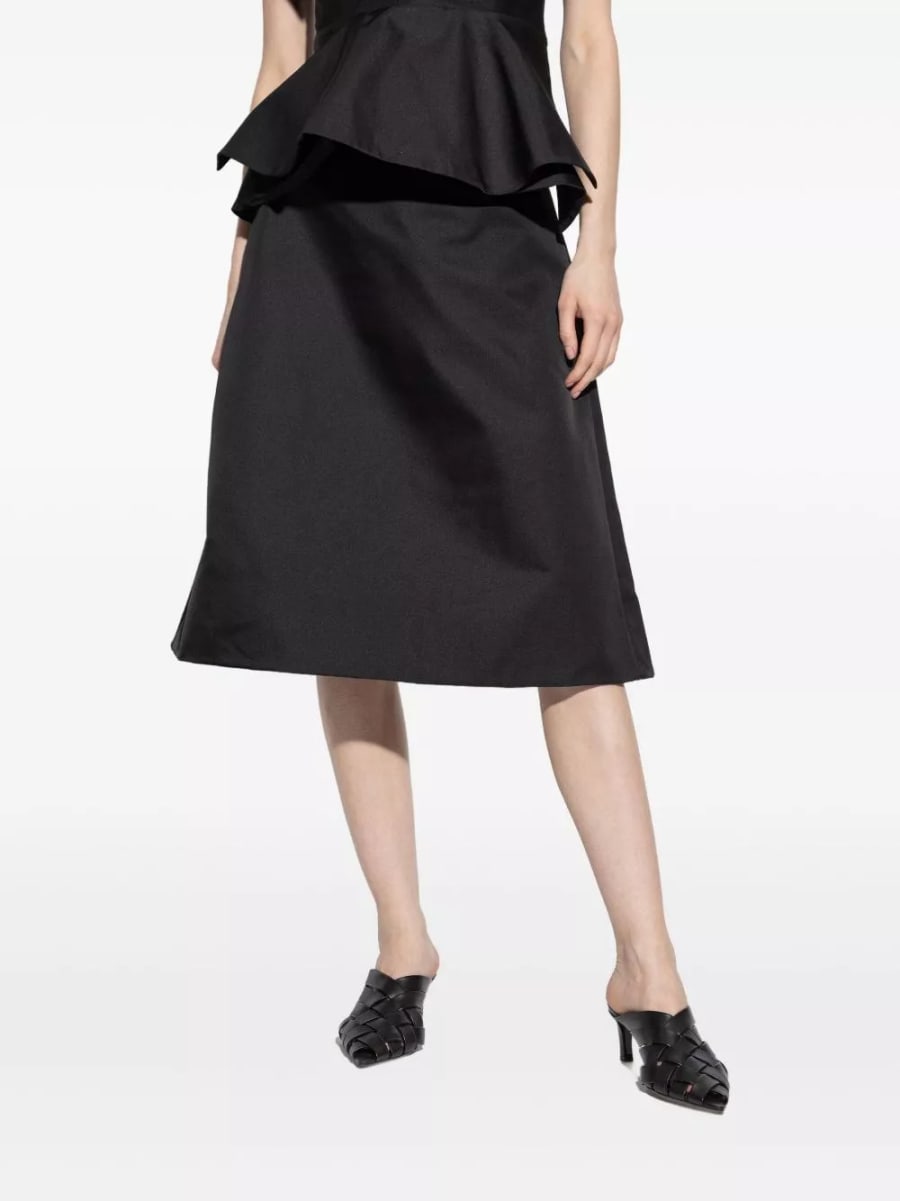 Alexander McQueen Gonna di seta, view 2