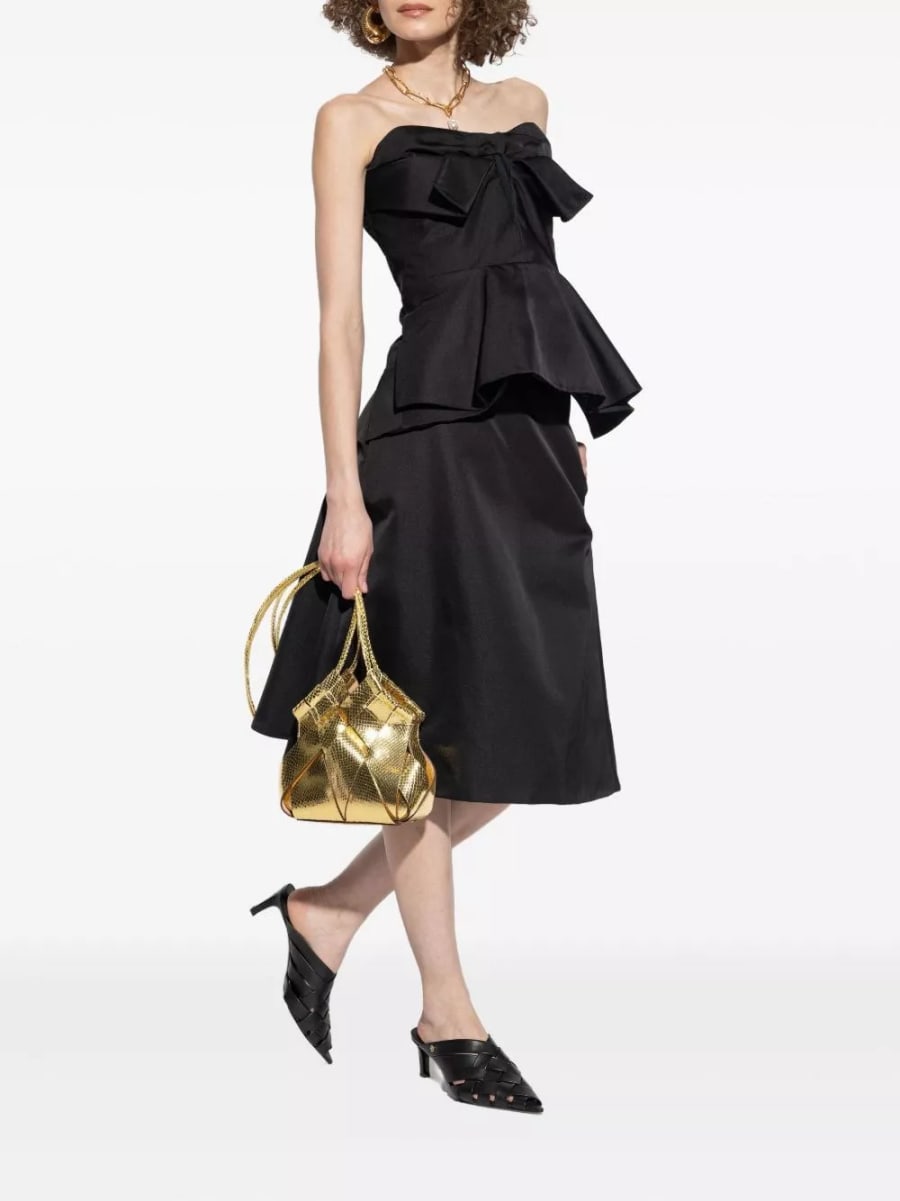 Alexander McQueen Gonna di seta, view 4
