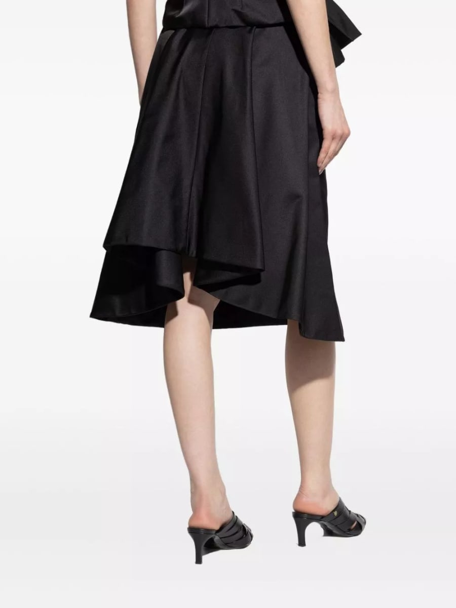 Alexander McQueen Gonna di seta, view 5