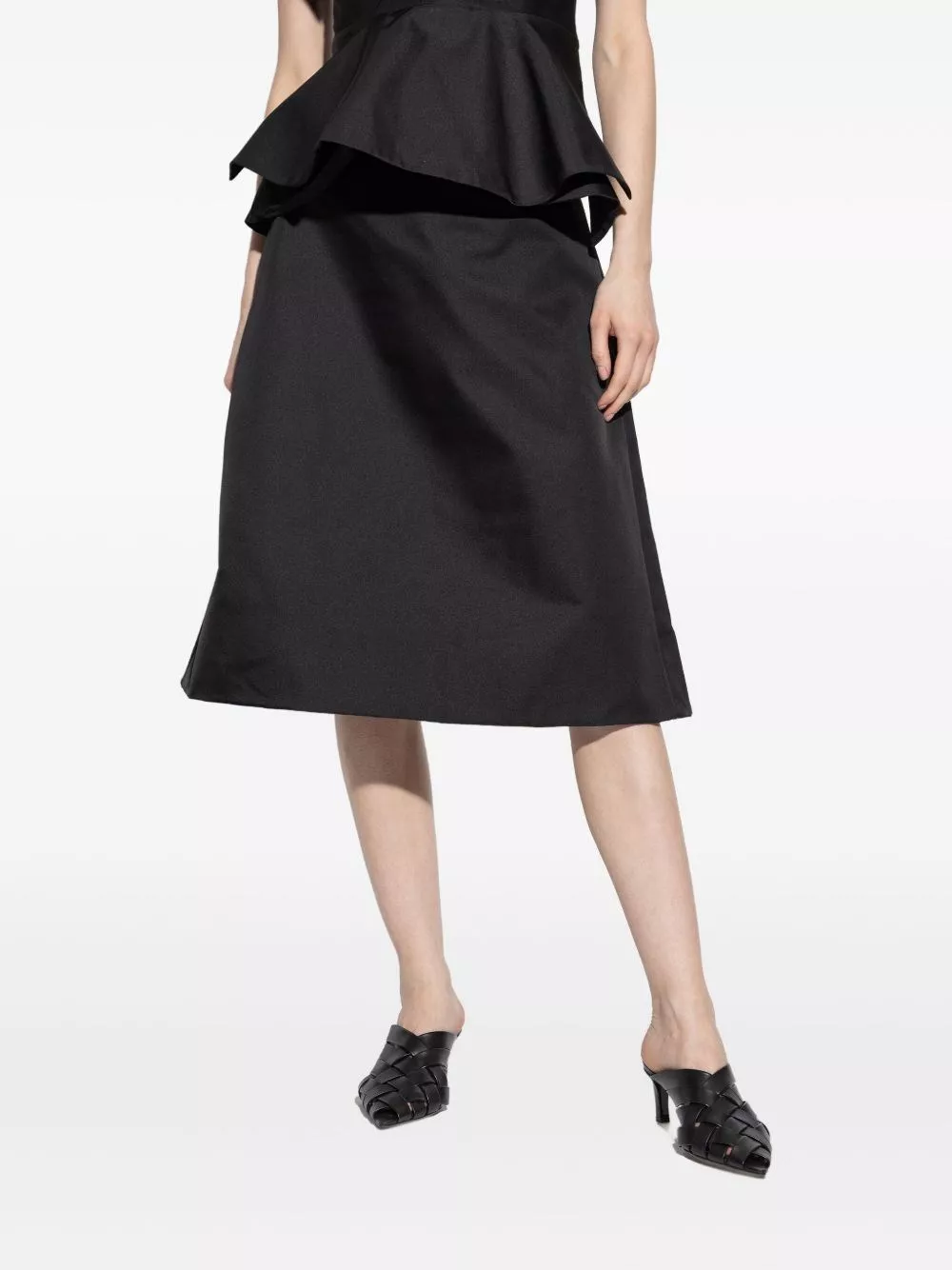 Alexander McQueen Gonna di seta, view 2