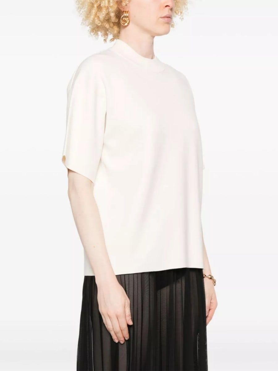 Max Mara T-shirt in cotone, view 3