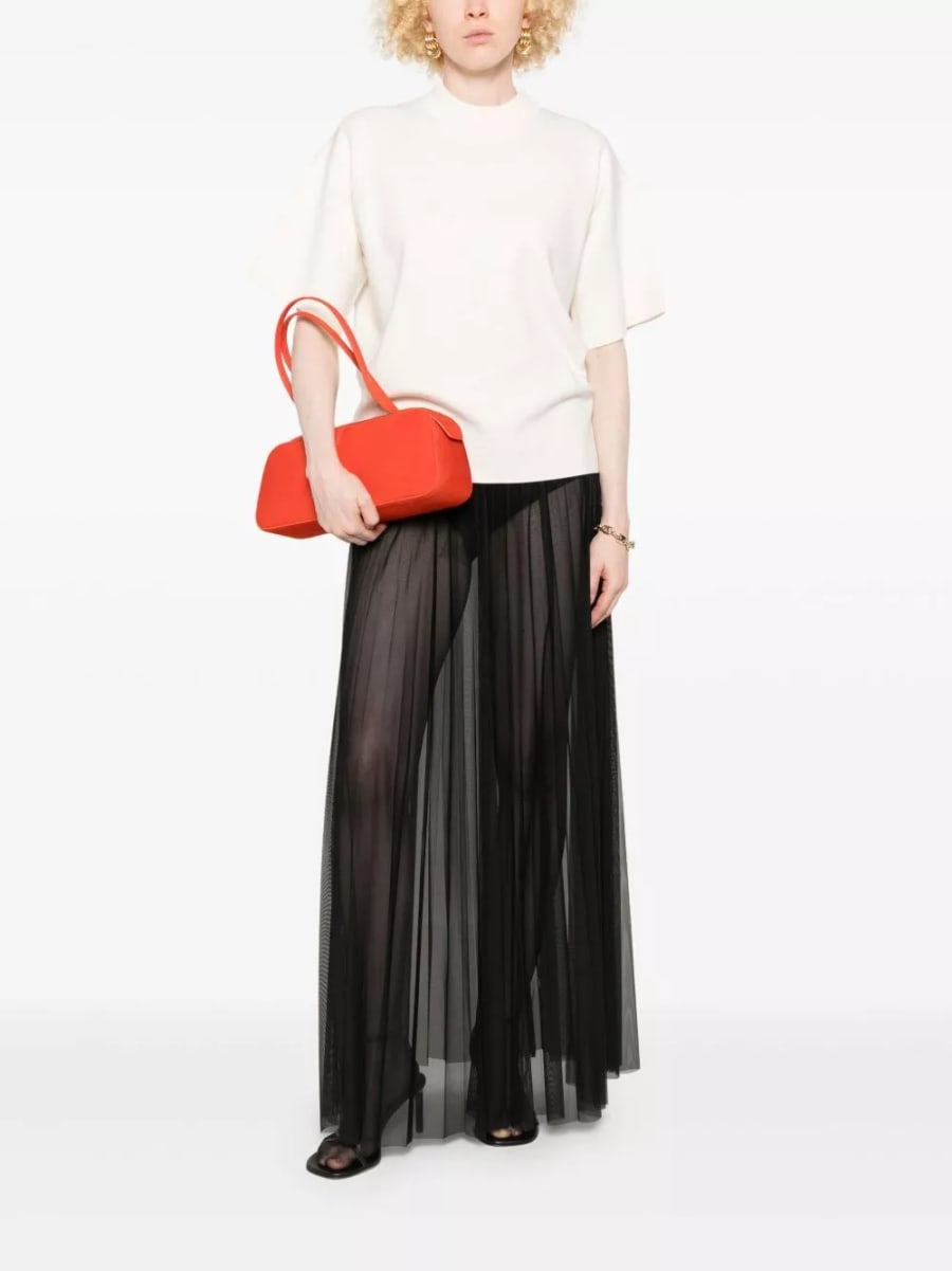 Max Mara T-shirt in cotone, view 5