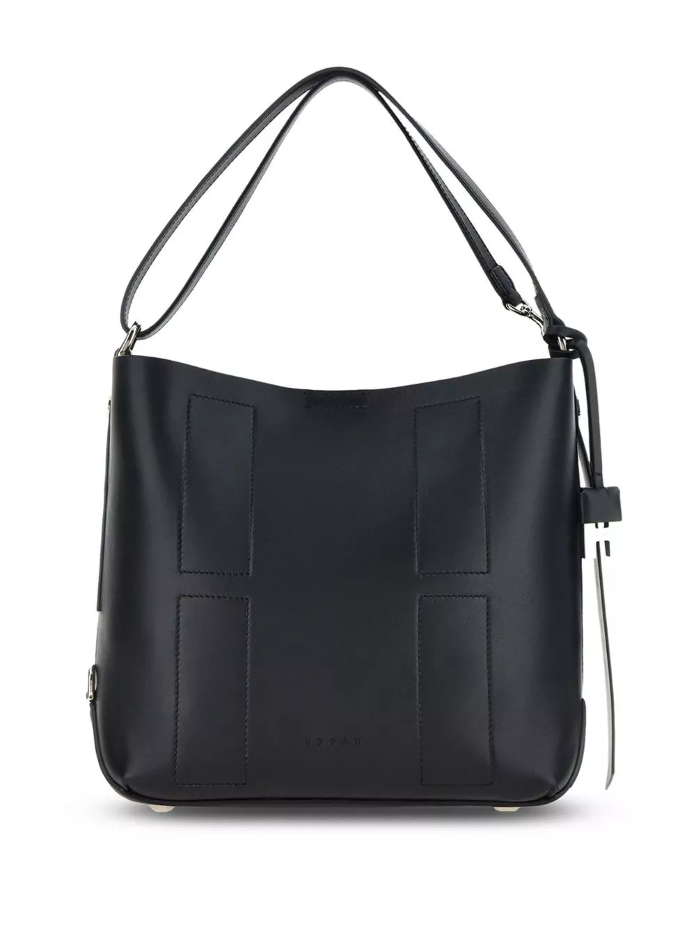 Hogan Borsa hobo piccola in pelle Hocket, view 2
