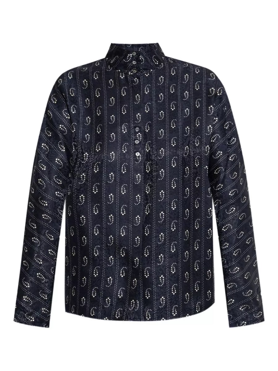 Tory Burch Camicia in seta jacquard