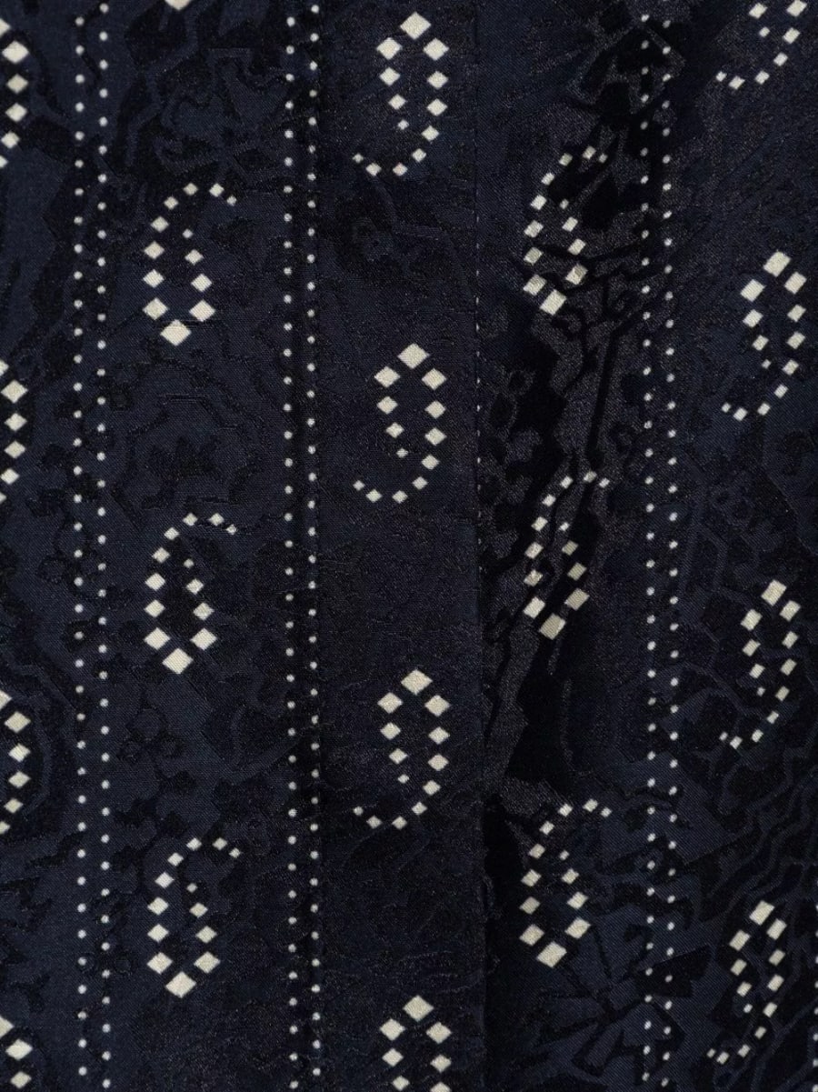 Tory Burch Camicia in seta jacquard, view 3