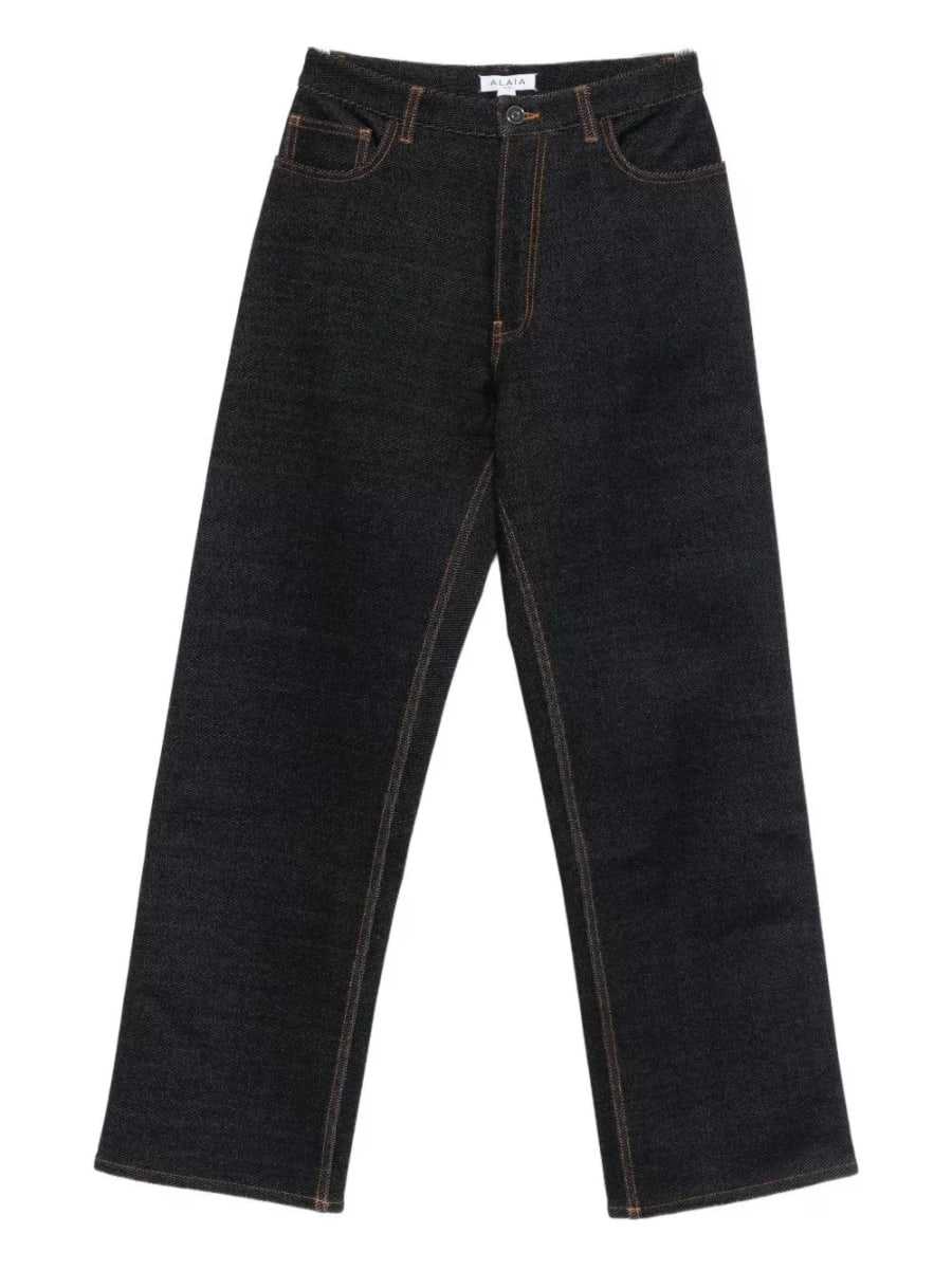 Alaïa Jeans in cotone denim