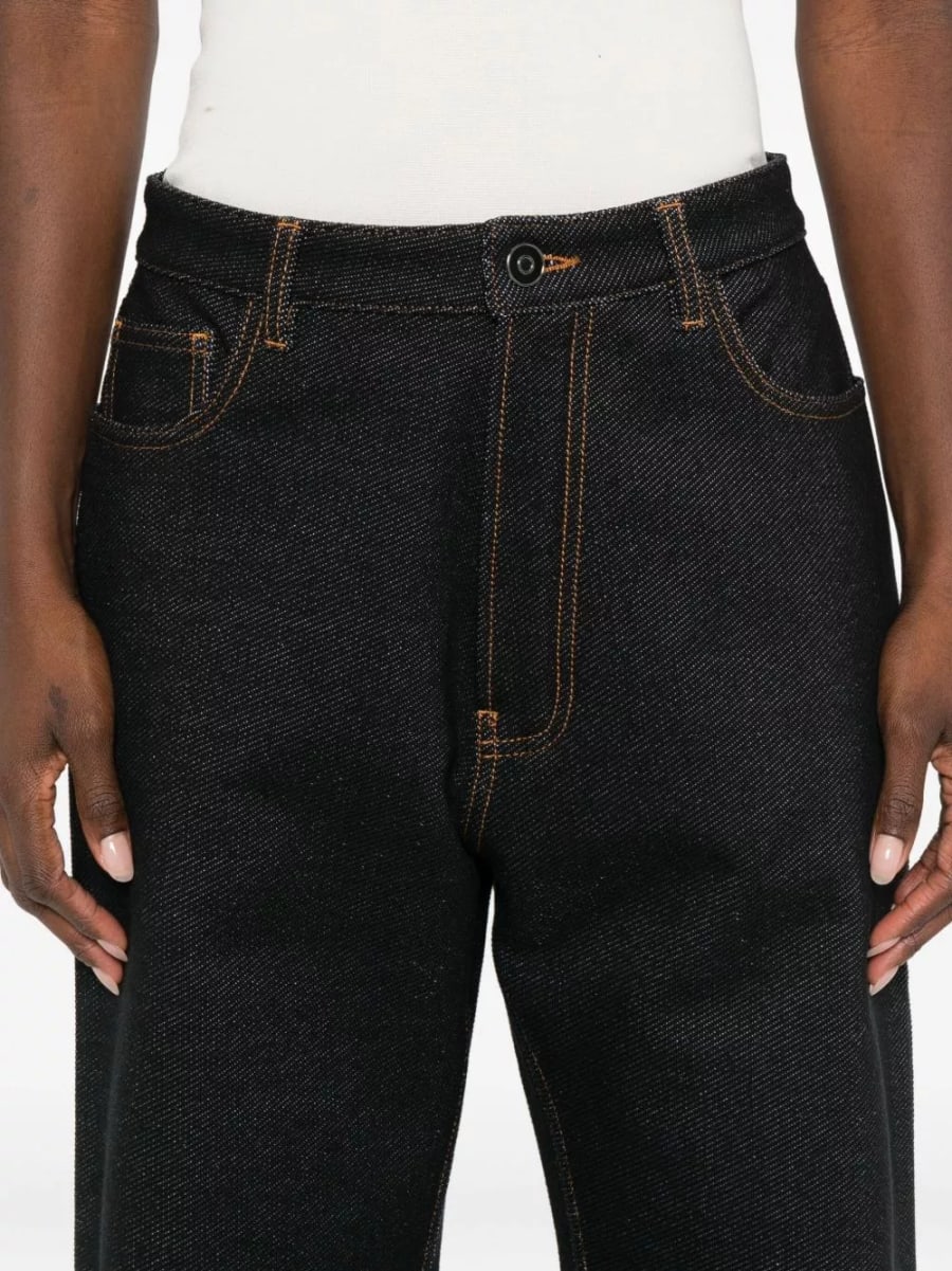 Alaïa Jeans in cotone denim, view 2