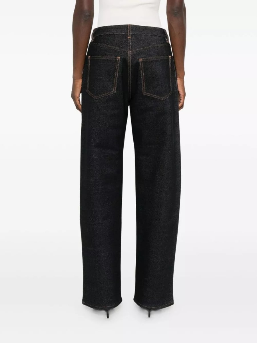 Alaïa Jeans in cotone denim, view 3