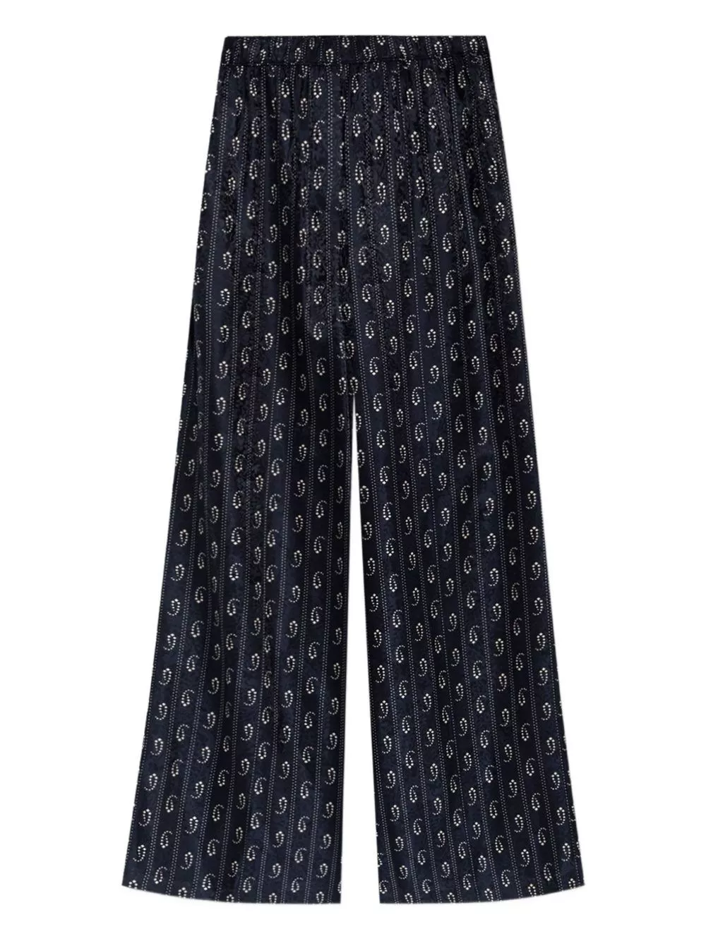 Tory Burch Pantaloni in seta jacquard