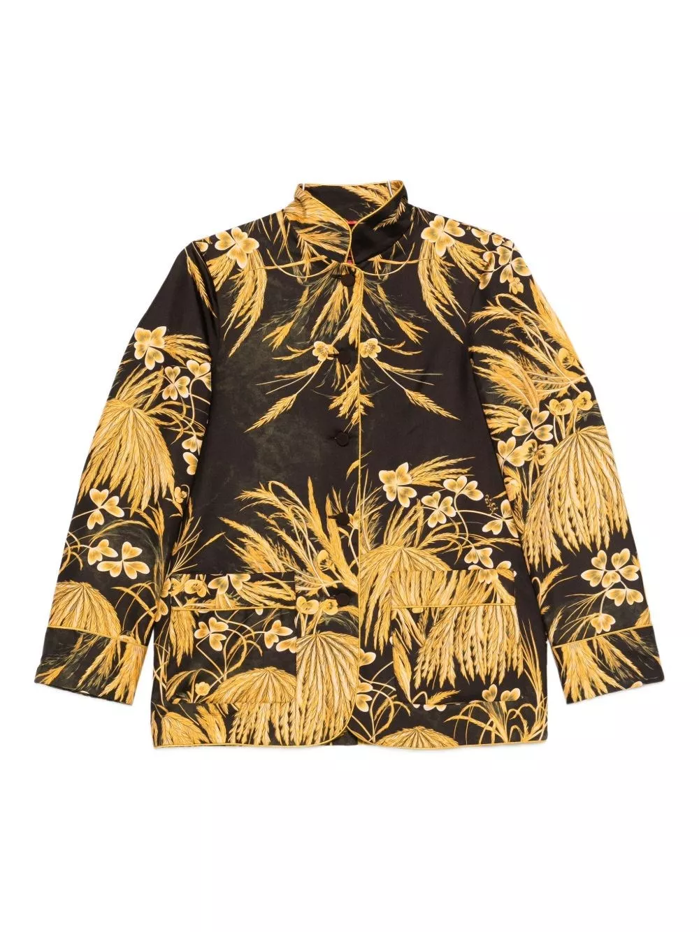 For restless sleepers Camicia di seta stampata