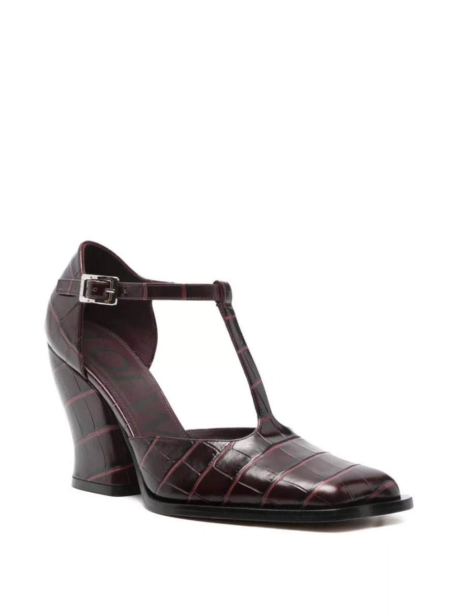 Loewe Décolleté in pelle Onda, view 2
