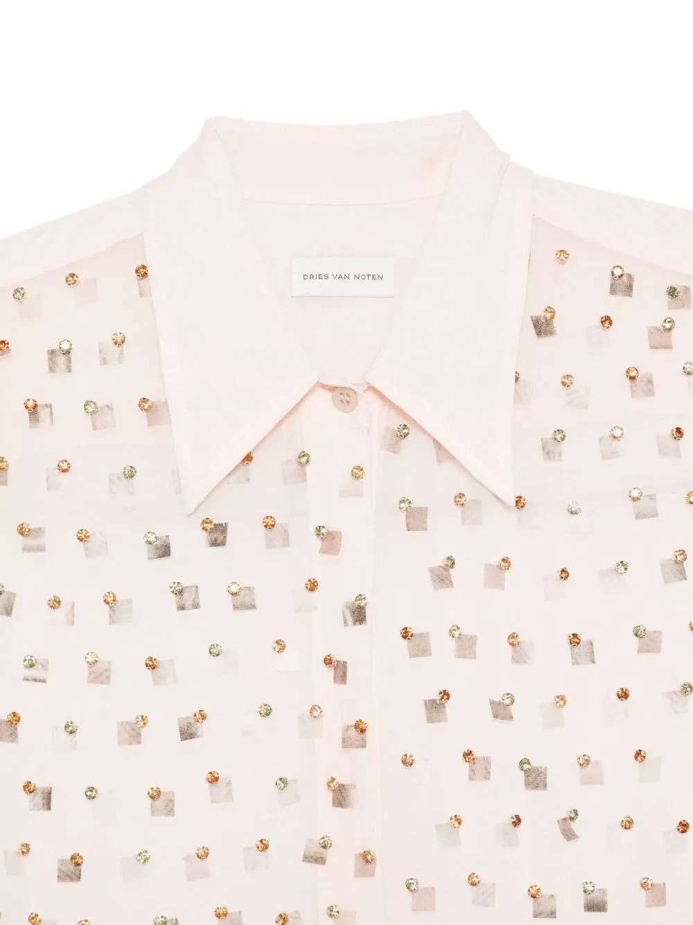 Dries Van Noten Camicia ricamata Chowy, view 2
