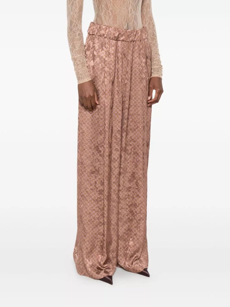 Dries Van Noten Pantaloni in cotone Pila, view 5