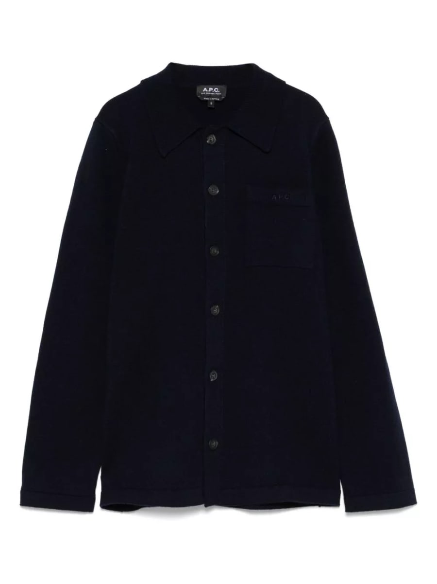 A.P.C. Camicia di lana