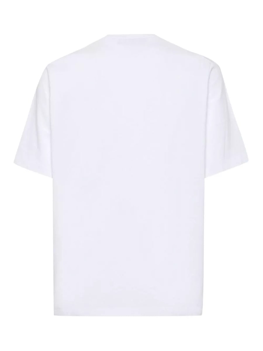 Dsquared2 T-shirt in cotone con stampa, view 2