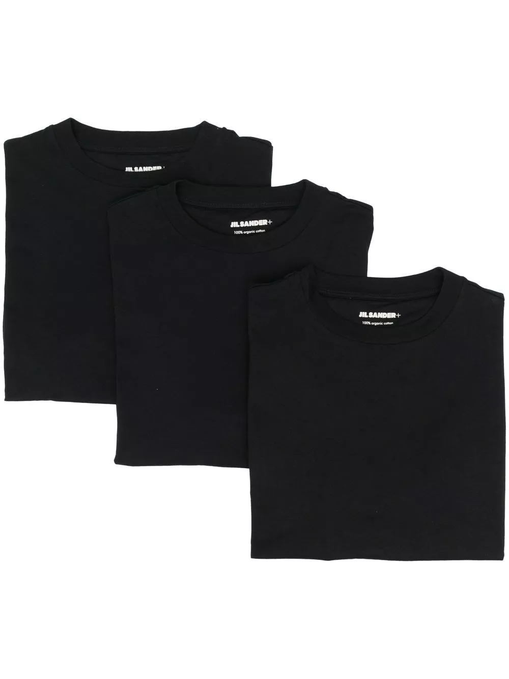 Jil Sander Trio di t-shirt
