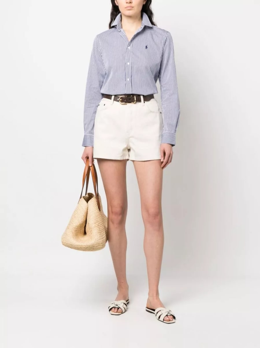 Polo Ralph Lauren Camicia in cotone, view 4