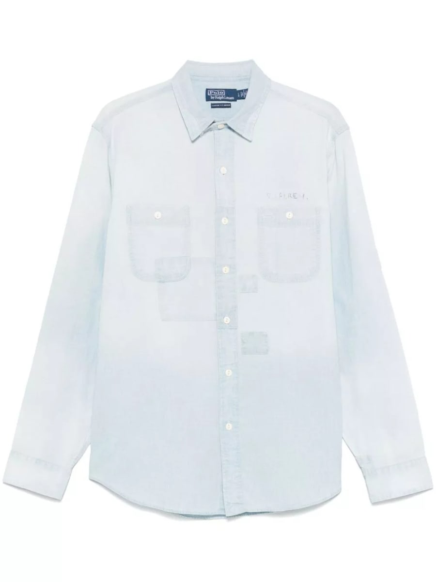 Polo Ralph Lauren Camicia in cotone, view 3