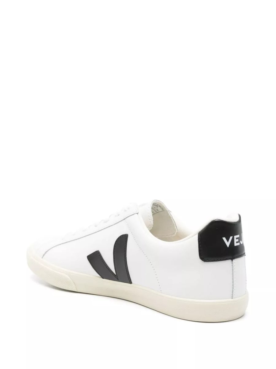 Veja Sneaker con logo, view 2