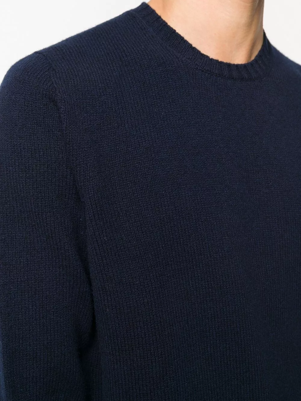 Drumohr Maglione a maniche lunghe con scollo rotondo, view 2