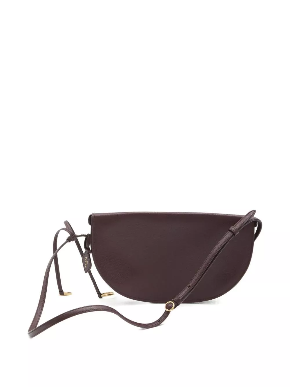 Alaïa Borsa a spalla in pelle East West, view 2