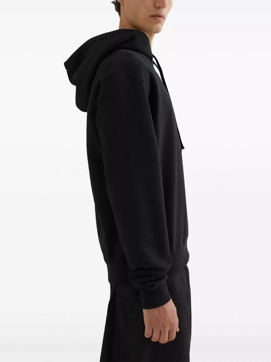 Jil Sander Felpa con cappuccio, view 4