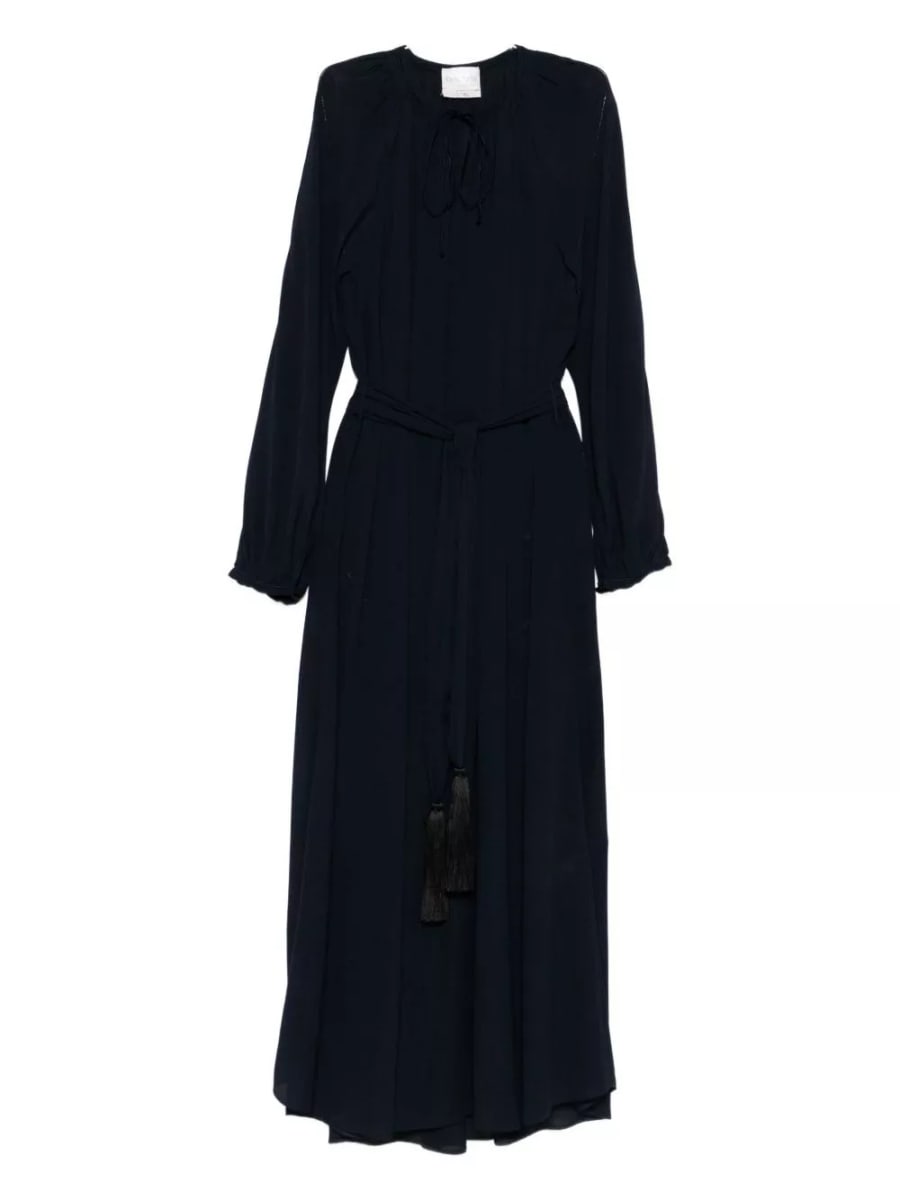 Forte_Forte Abito lungo in Crepe de Chine