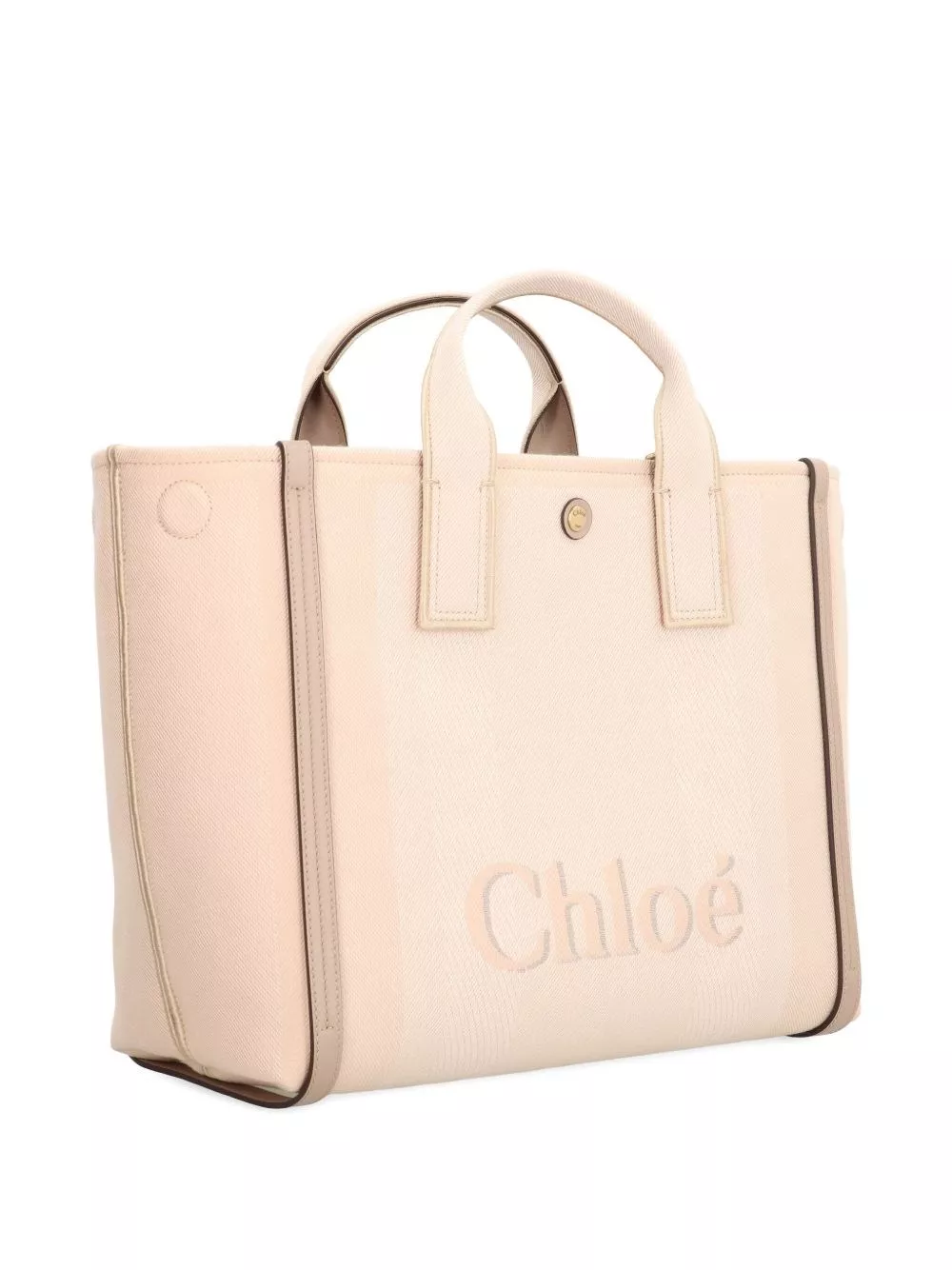 Chloé Borsa a tracolla in tela Carry, view 2