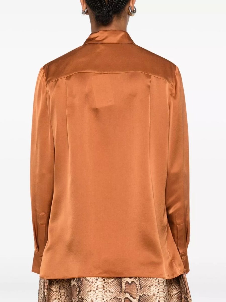 Zimmermann Camicia in seta satinata, view 5