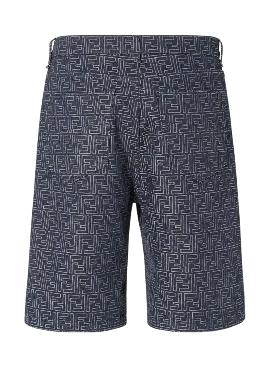 Fendi Bermuda in denim, view 2