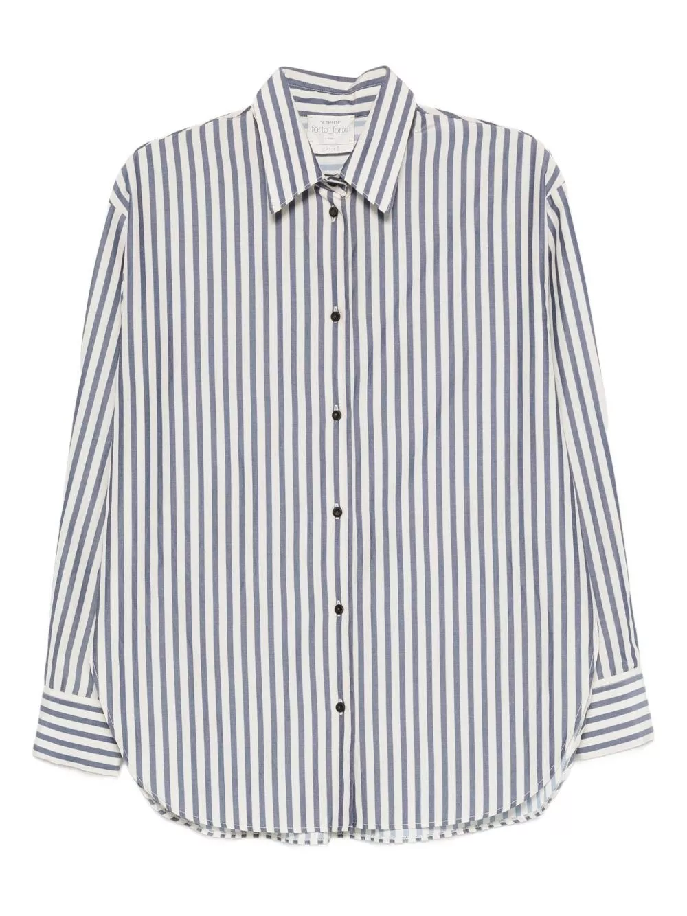 Forte_Forte Camicia in misto cotone a righe