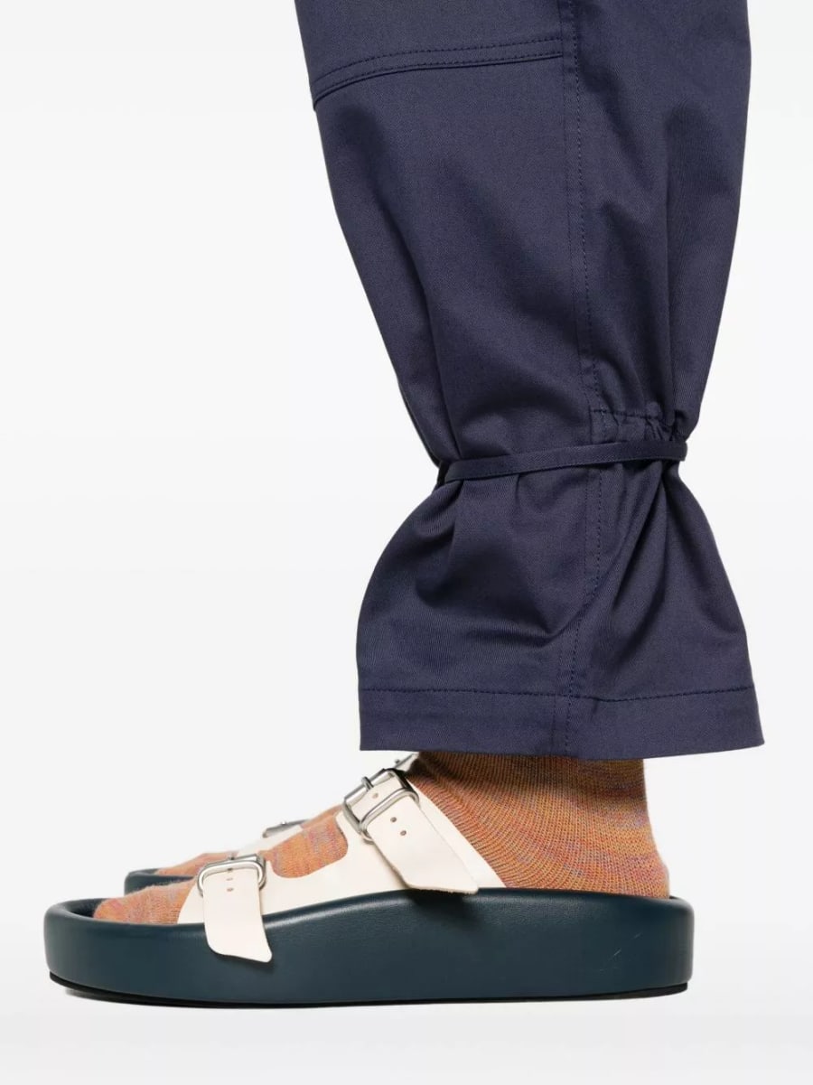 Moncler x gilga farm by glover Pantaloni con tasche, view 6