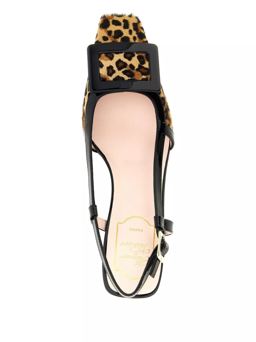Roger Vivier Belle Vivier Pony décolleté con cinturino, view 2