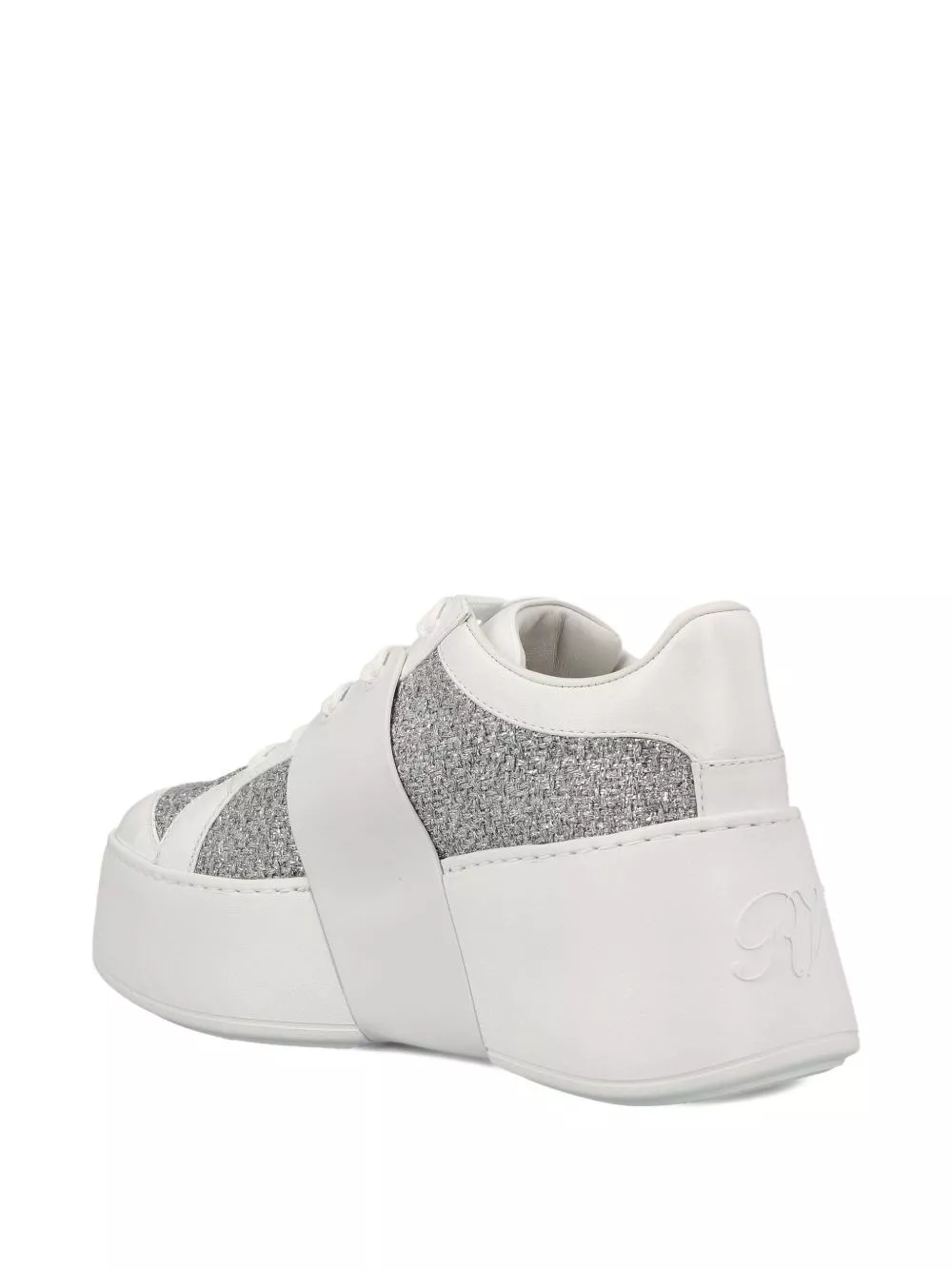 Roger Vivier Sneakers Viv Skate High Strass, view 2