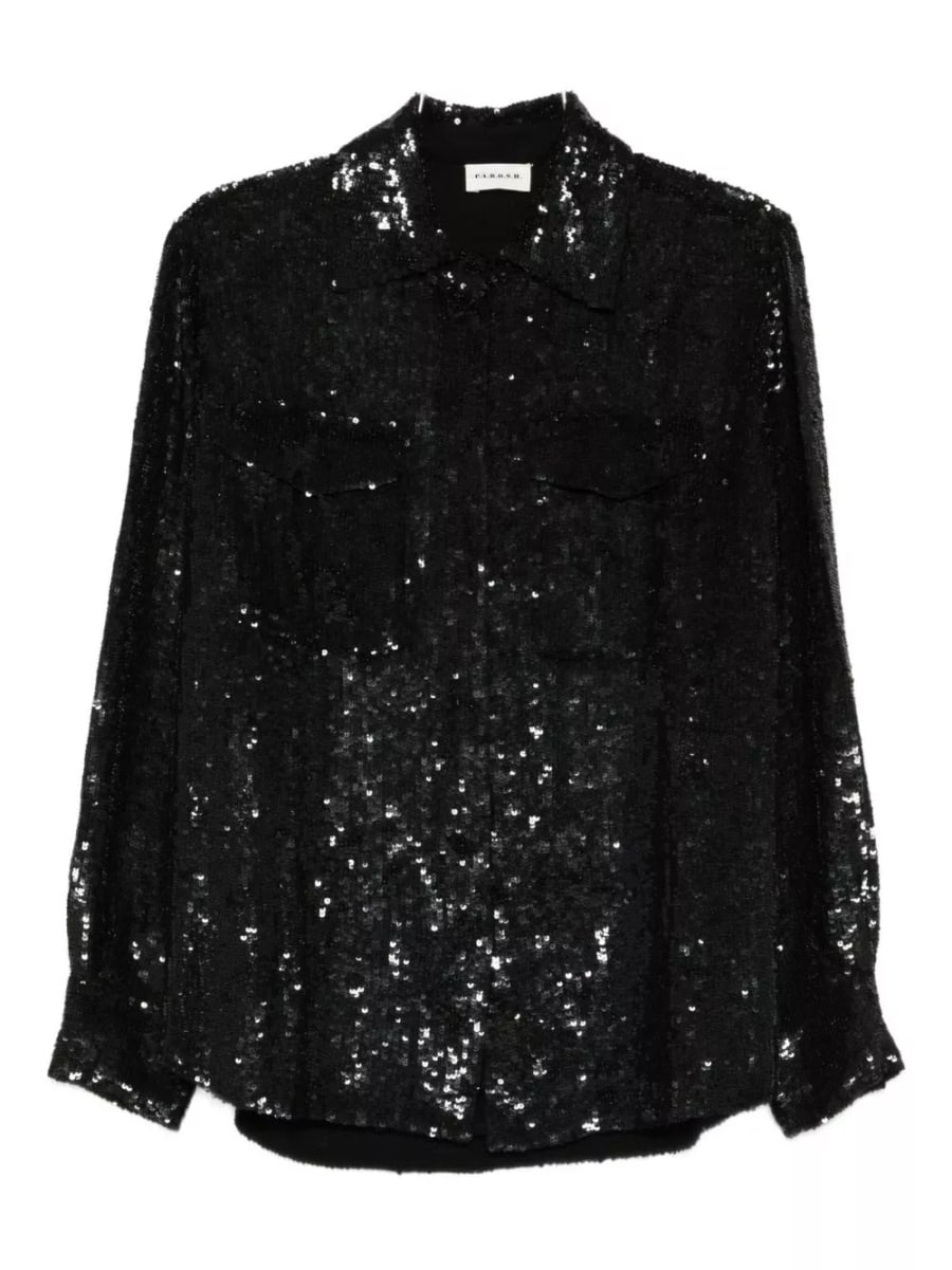 P.A.R.O.S.H. Camicia con paillettes
