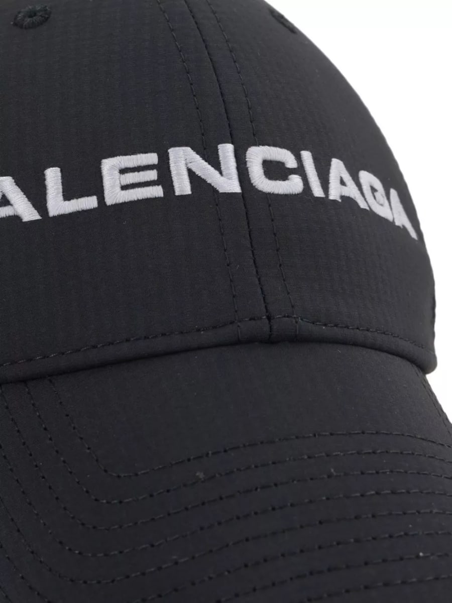 Balenciaga Cappello con logo, view 2