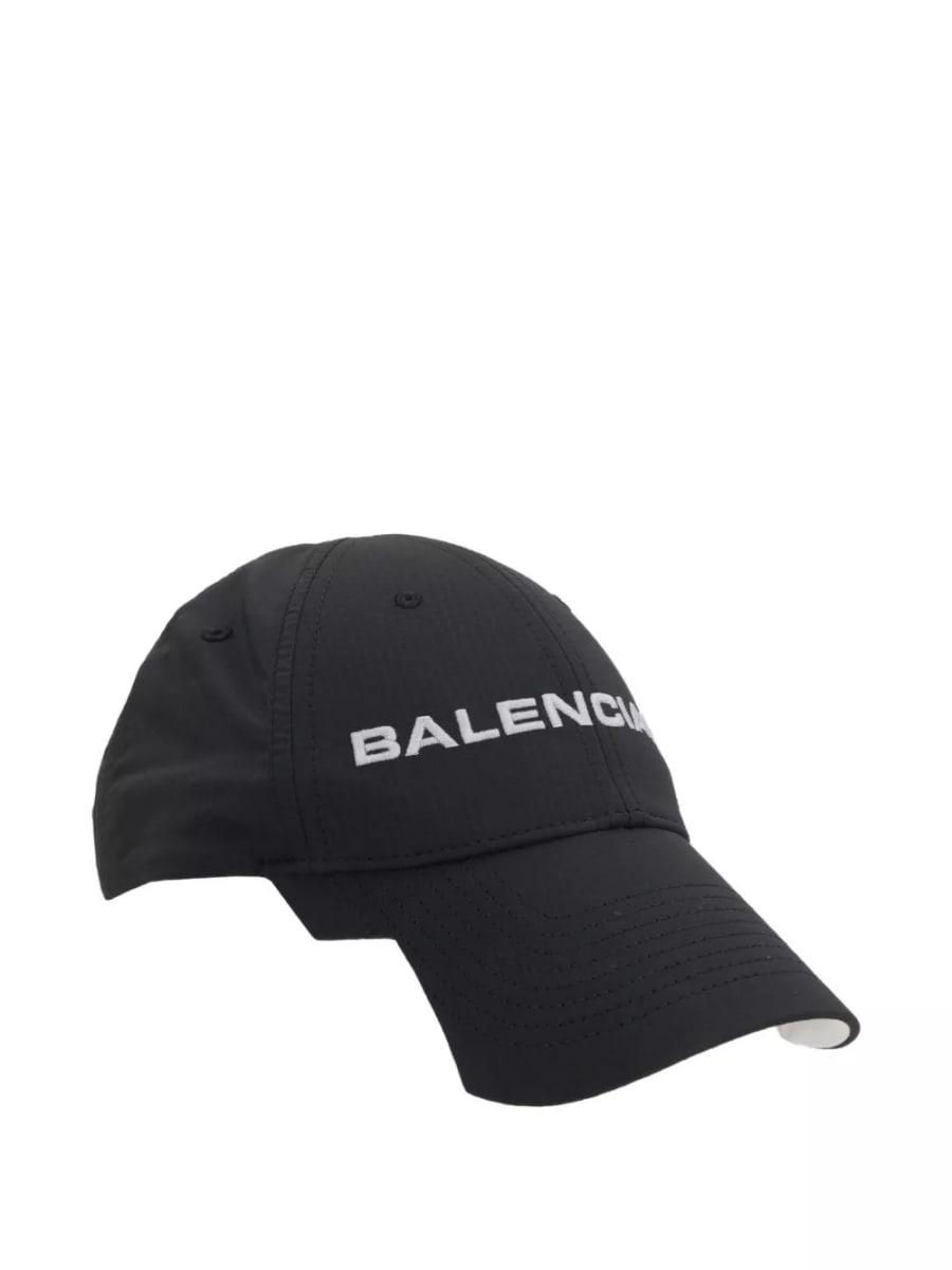 Balenciaga Cappello con logo, view 3