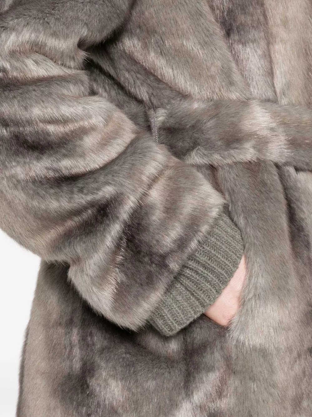 Thelaurent Cappotto in pelliccia sintetica, view 2